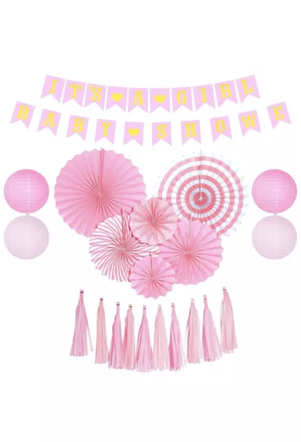 Baby Shower Decorations for Girl 135 Pcs Pink Purple Balloon Garland Kit  Metalli