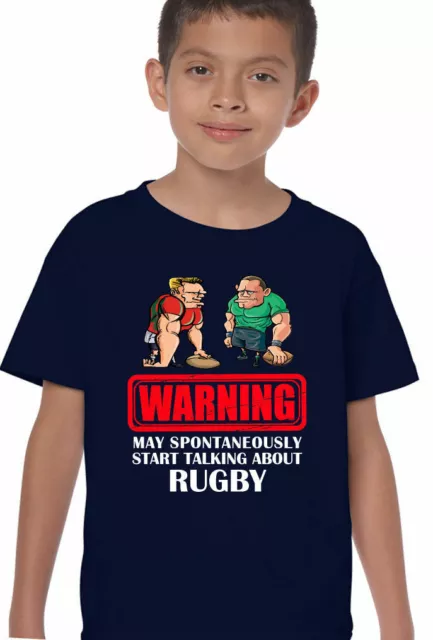 Talking About Rugby Boys Funny T-Shirt World Cup England Scotland Wales Ireland