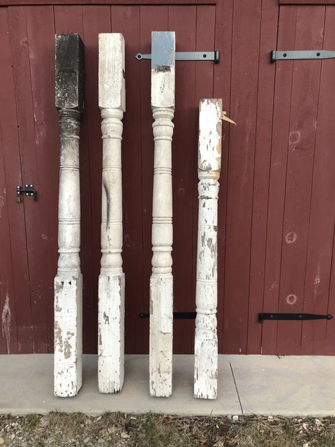 Antique Fir Columns Posts