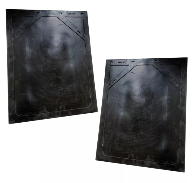 Semi Truck Trailers Black Rubber 24" x 30" Mud Flap Pairs 3/8" Thick