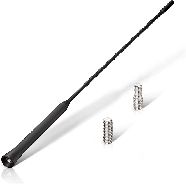 Antenne Toit Courte 10cm Pour Smart Fortwo 450-451 - Noir - Réception AM/FM