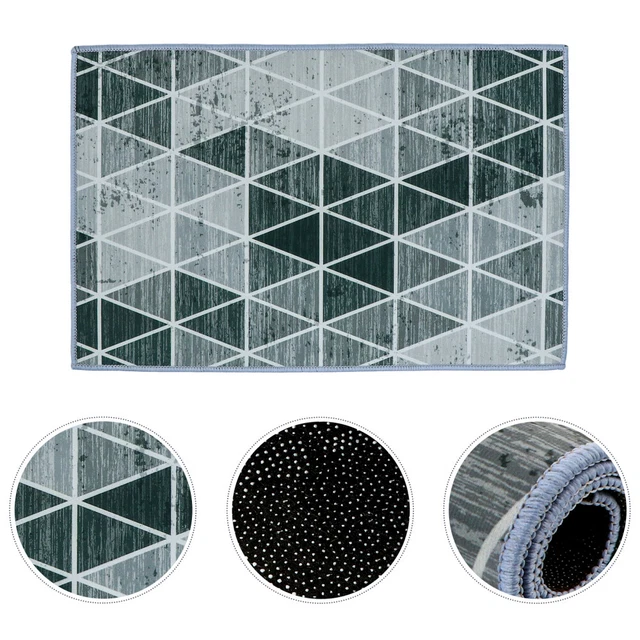 1 pieza Mesa de té Alfombra Geometría Alfombra Absorbente de agua Suelo Sofá Teppi