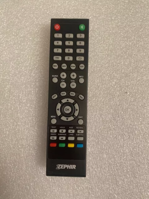 ZEPHIR TELECOMANDO ORIGINALE PER TV MODELLO ZVS50UHD ZVS43UHD