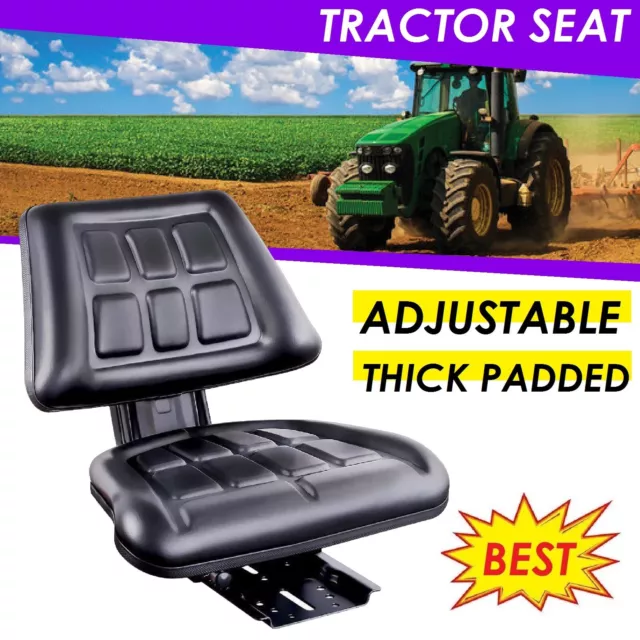 Adjustable Tractor Seat Forklift Excavator Truck Universal Replacement Chair