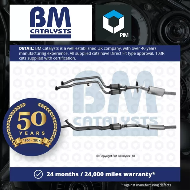 Catalytic Converter Type Approved + Fitting Kit BM90829HK BM Catalysts Quality