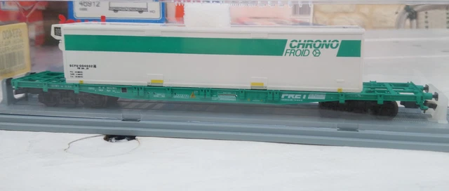 Train Ho Jouef Wagon Multifret + Caisse Chrono Froid Ref 653400 Neuf