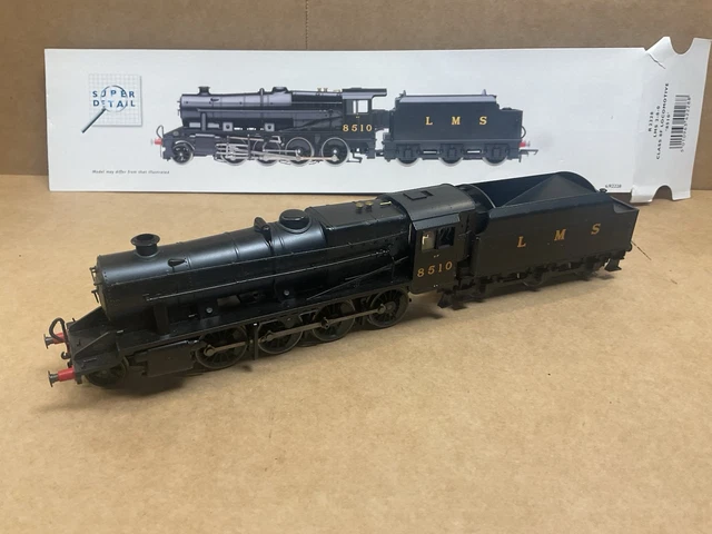 HORNBY OO GAUGE R.2228 Steam Locomotive 2-8-2 LMS CLASS 8F N.8510 DCC ...