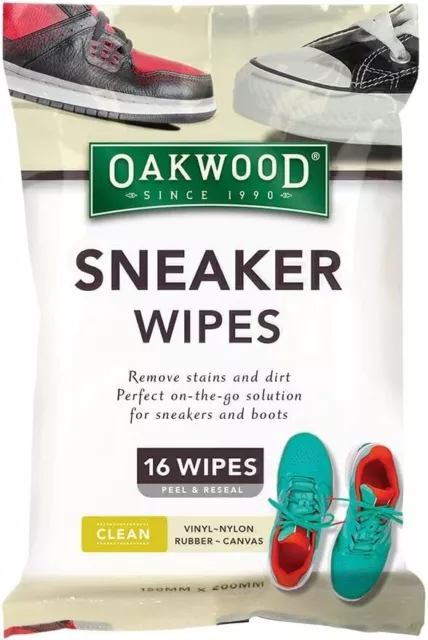 Sneaker Wipes Pack of 16 White | FREE SHIPPING AU