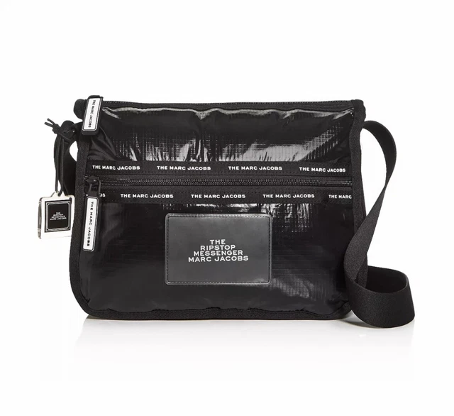 MARC JACOBS THE Ripstop Messenger Bag Black 119.00 PicClick