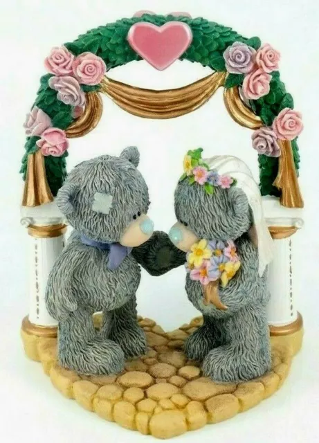 Me To You Tatty Teddy Bear Collectors Figurine - Uniting Our Love #40100 Retired