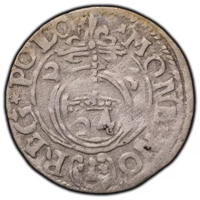 Poland 1623 1/24 Thaler Silver Coin - Sigismund III