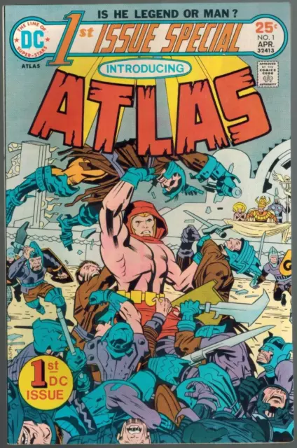 1st Issue Special 1  Introducing Atlas!  by Jack Kirby!  VF+  1975  DC Comic