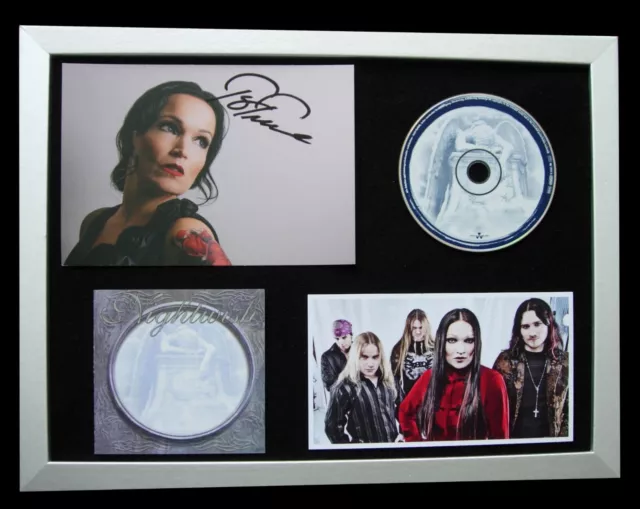 Nightwish+Tarja+Signed+Quality+Framed+Once+Proof=100% Genuine+Express World Ship