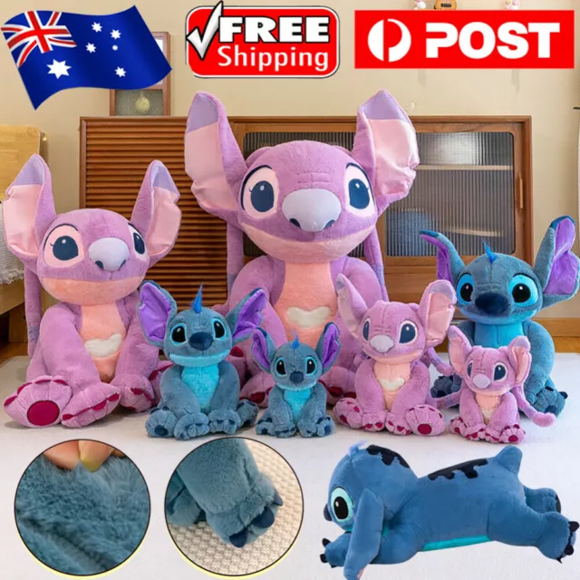 30/45/60cm Lilo And Stitch Plush Toy Soft Stuffed Animal Teddy Toy Doll Kid Gift