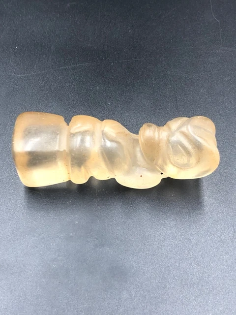 Unique Old  Burmese Crystal Lucky Crystal 2