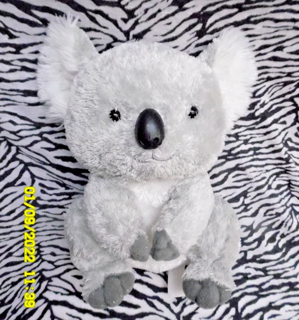 Cg/ Doudou Peluche Zoo De Beauval Panda Koala Gris Blanc 25Cm Tbe 2 Dispo