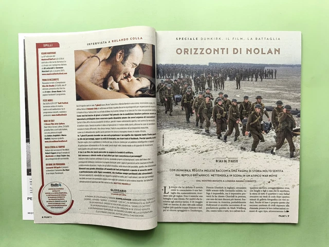 FILM TV 34-2017 DUNKIRK-CHRISTOPHER NOLAN-BAMBI DISNEY-JONAS CARPIGNANO ...