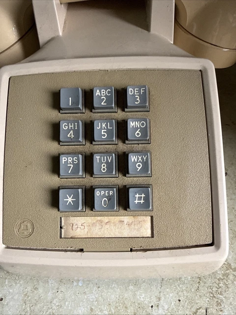 VINTAGE BELL SYSTEM 2500 MMG Push Button Phone Untested As-Is £24.19 ...