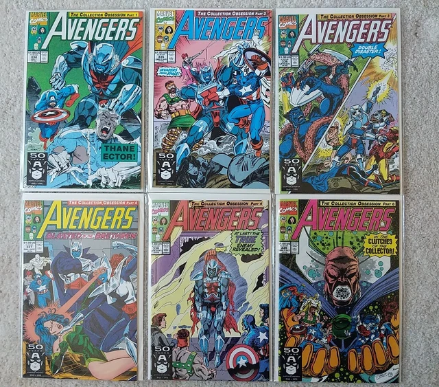 Avengers #334-339 - The Collection Obsession - Andy Kubert