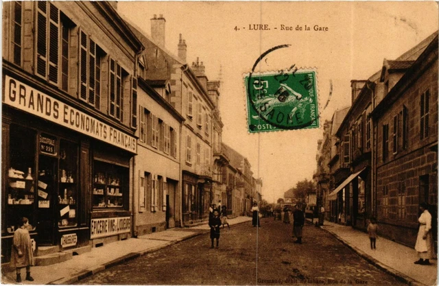 CPA LURE Rue de la Gare (868819)