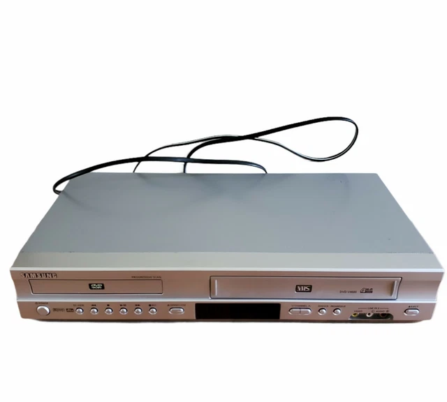 SAMSUNG DVD AND VCR Combo VHS Recorder DVDV4600C For Repair or Parts