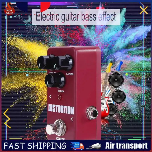 KOKKO Guitar Effect Pedal Distortion 9V Adapter Power Supply Guitar Bass Parts ~