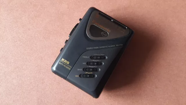 Walkman Stereo Cassette Player Autoreverse Panasonic  Rq-V164