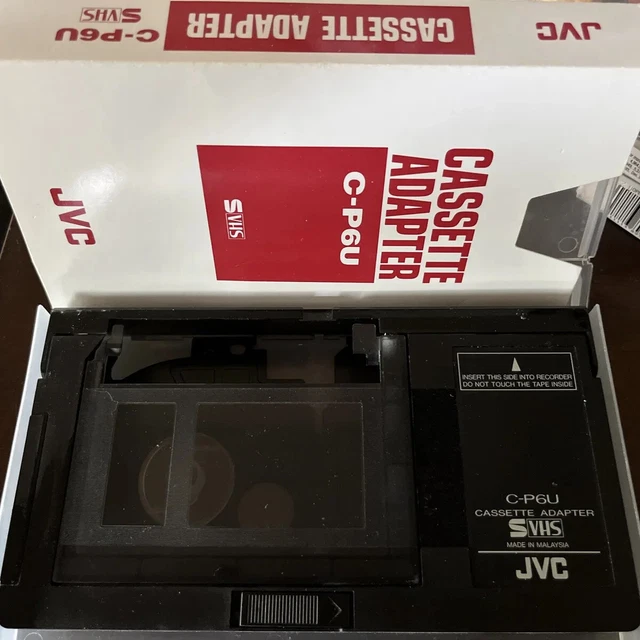 JVC MOTORIZED VHSC to VHS Video Cassette Adaptor Converter Tape C