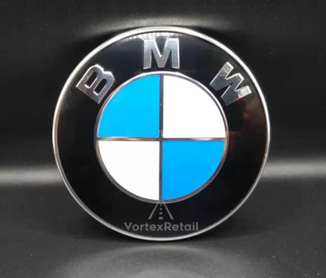 BMW 74mm BOOT/TRUNK REPLACEMENT EMBLEM BADGE ROUNDEL F22 23 30 31 32 E46 E90 M3
