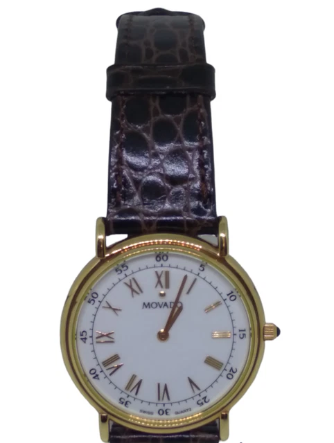 Movado Donna Tono Oro Numeri Romani 87-E4-0885 Quarzo