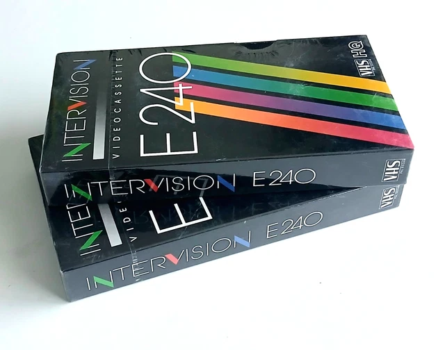 Cassette video vhs 240 neuve EMTEC BASF