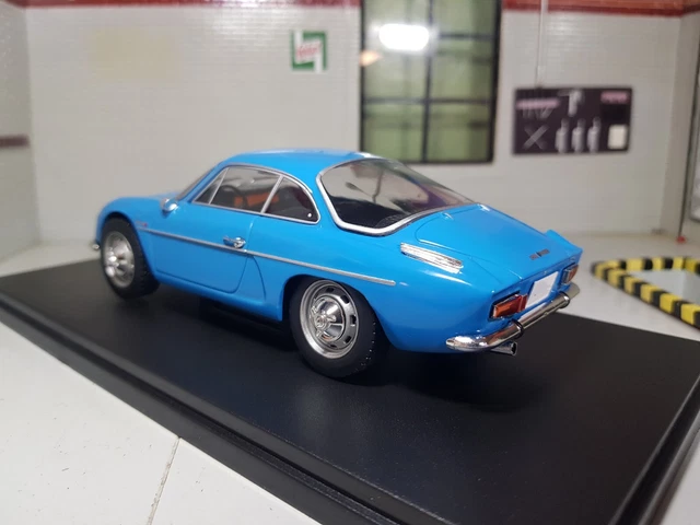 1:24 Renault Alpin Dinalpine A110 Berlinette 1972 Bleu Modèle Moulé G Echelle