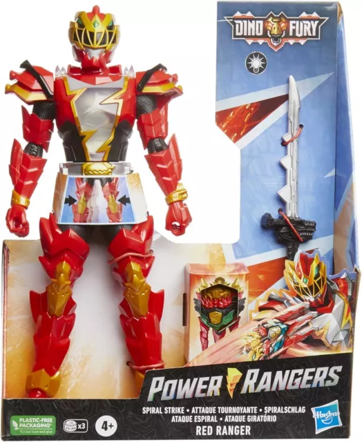 Rouge Ranger Spirale Grève Dino Fury F5718 Action Figurine Jouet Power Hasbro