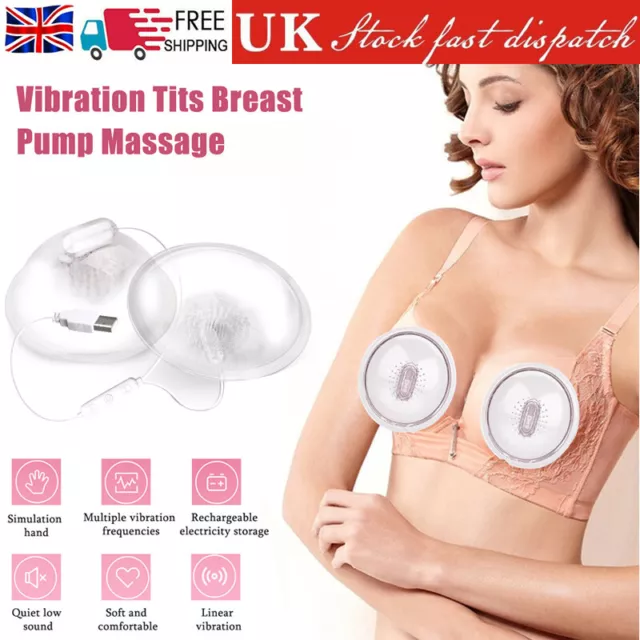 Electric Vacuum Breast Enhancer Enlarger Pump Suction Sucker Female Enlargement