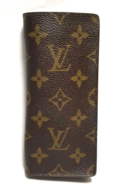 Authentic LOUIS VUITTON Monogram Glasses Case M62962 Ete Lunette accessories