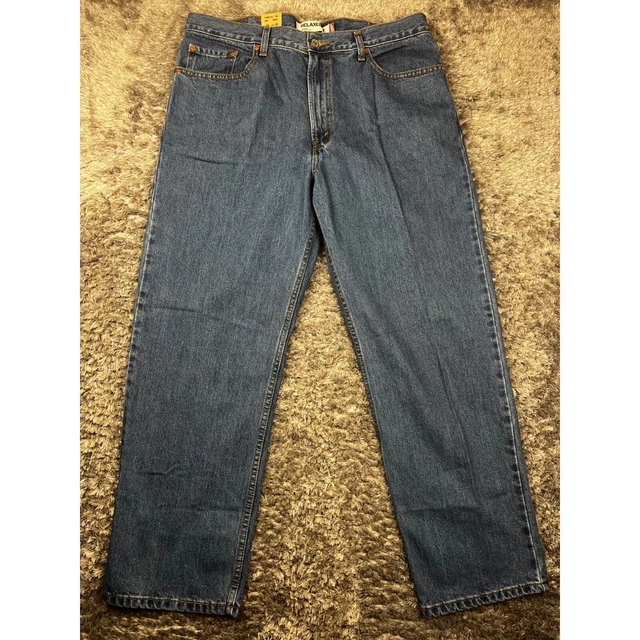 LEVIS 550 JEAN Men 38x30 Relaxed Fit Tapered Straight Leg Y2K