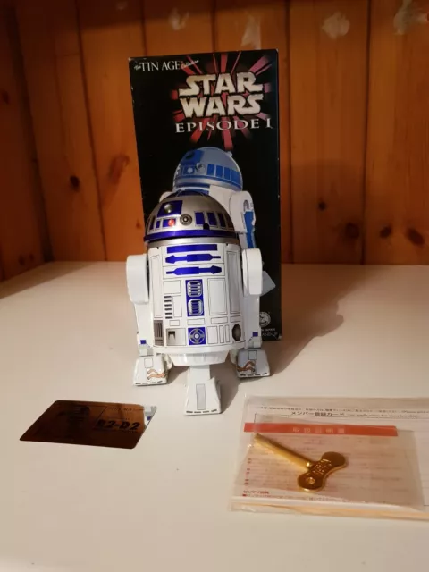 OSAKA R2-D2 Aufziehblechspielzeug - Star Wars Episode I - Die Blechzeitsammlung - 1999