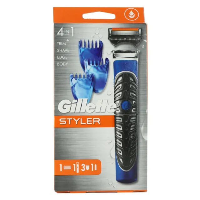 Gillette Fusion Proglide Styler 4 in 1 Rasierer Trimmer & 1 Klinge & 3 Aufsätze