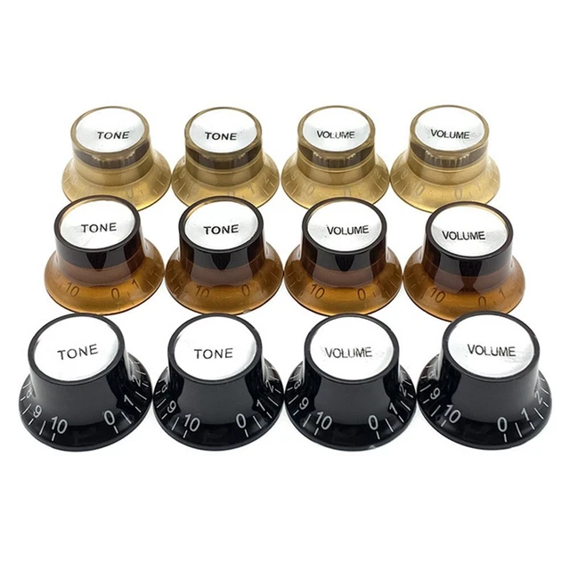 4× Guitare Électrique Chapeau Haut Volume&tone Boutons for Gibson Epiphone