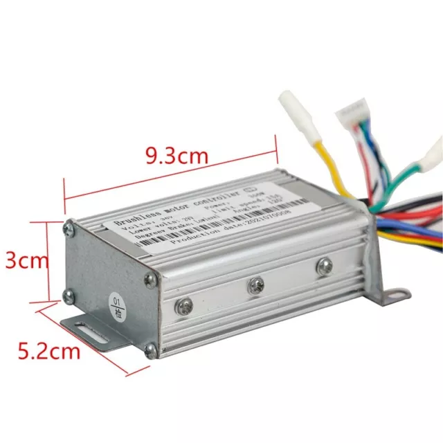 2X(Controlador de Motor de 36V 350W 15A + Tablero + Controlador de Velocida7720 2