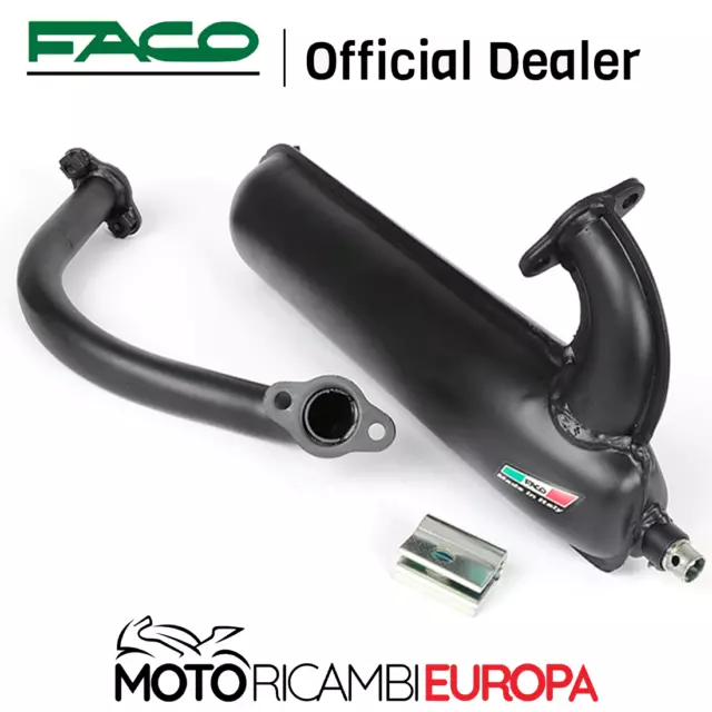 Marmitta Scarico Espansione Siluro Per Vespa V 50 Special Elestart V5B2T Faco