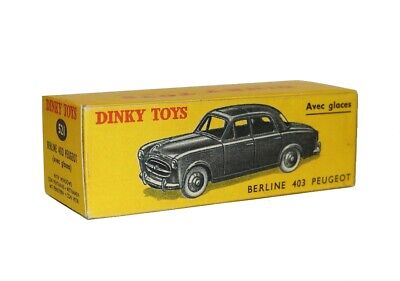 Atlas PEUGEOT 403 berline noire réf Dinky Dinky Toys 24B Neuf NBO 1/43 