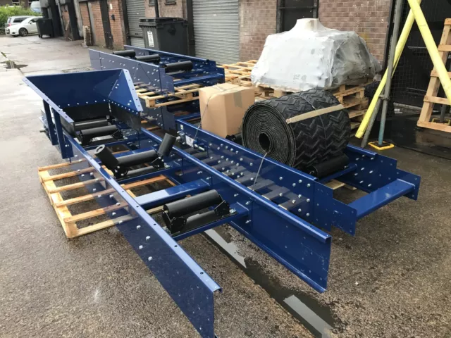 Conveyor Belt 800mm Wide x 4 Meters Long NEW Builds Made From Stock. 2