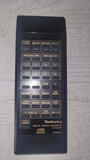 Télécommande Technics EUR 64791 – Occasion, Fonctionnelle – Livraison Gratuite