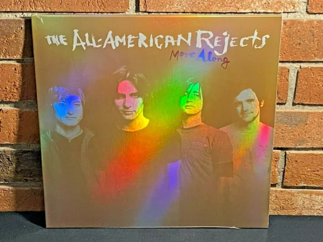 THE ALL-AMERICAN REJECTS - Move Along, Ltd WHITE COLOR VINYL LP Foil Jacket New