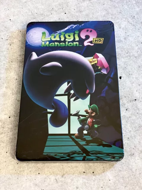 🏰 Luigi's Mansion 2 - Custom Steelbook SWITCH - No Game / Kein Spiel