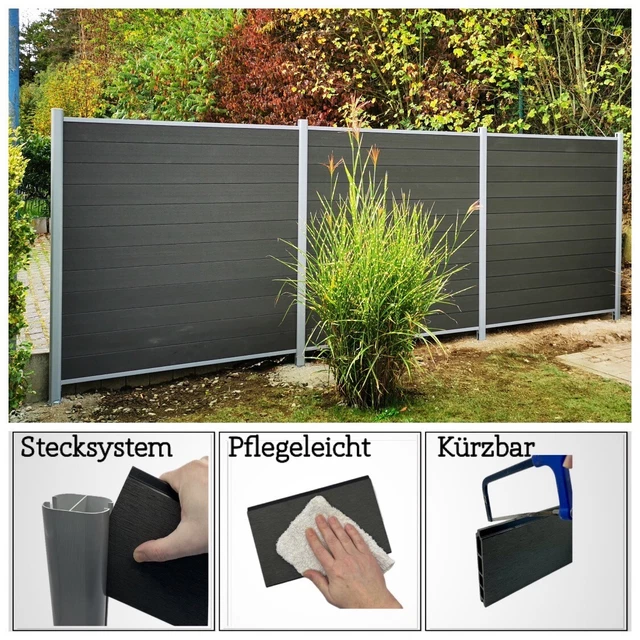 Verwunderlich Hornbach Wpc Zaun Fotos