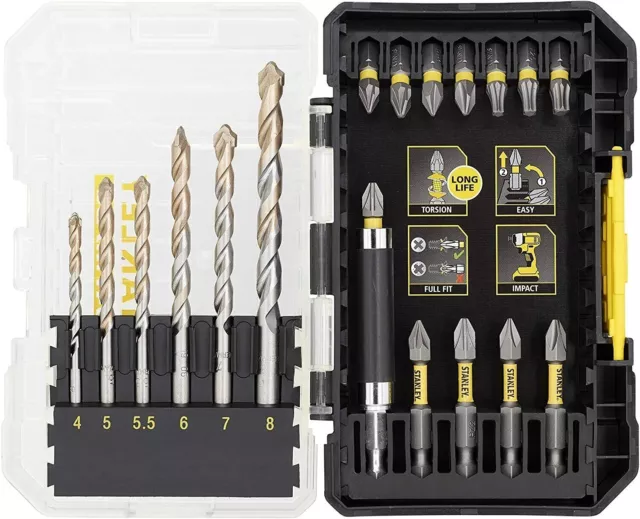 Stanley - FatMax STA88552 Masonry Impact Driving Set (19 Piece)