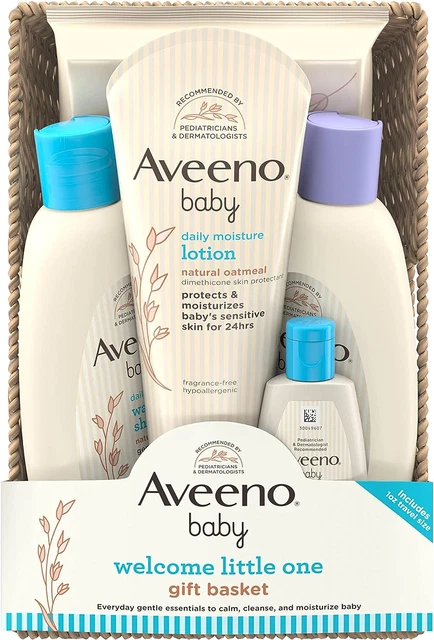 Aveeno Baby Bath Set Body Wash Shampoo Soap Aveeno Baby Daily Moisture Lotion