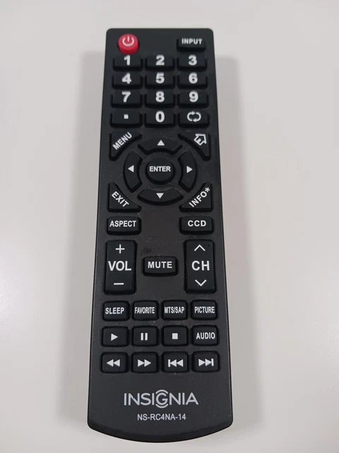 New NS-RC4NA-14 For Insignia LED LCD TV Remote Control NS-50DSNA14 NS- 42D40SNA14